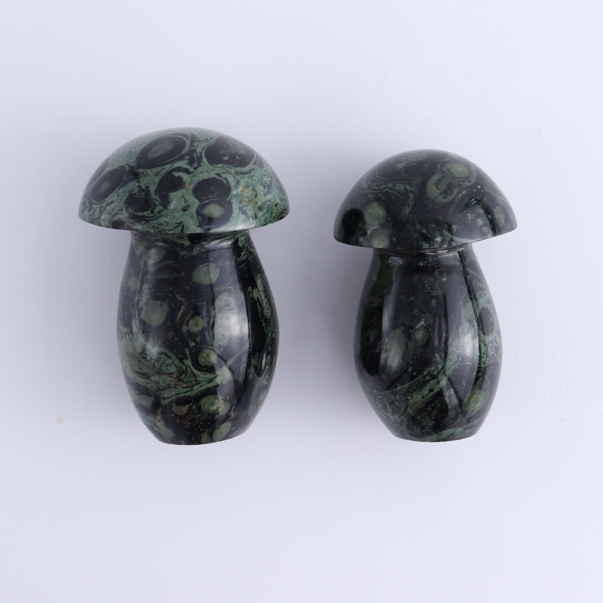 Kambaba Jasper Mushrooms Set of 7