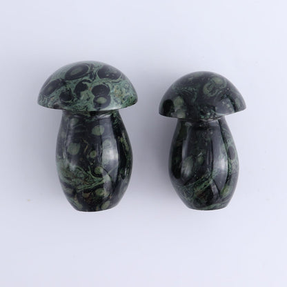 Kambaba Jasper Mushrooms Set of 7