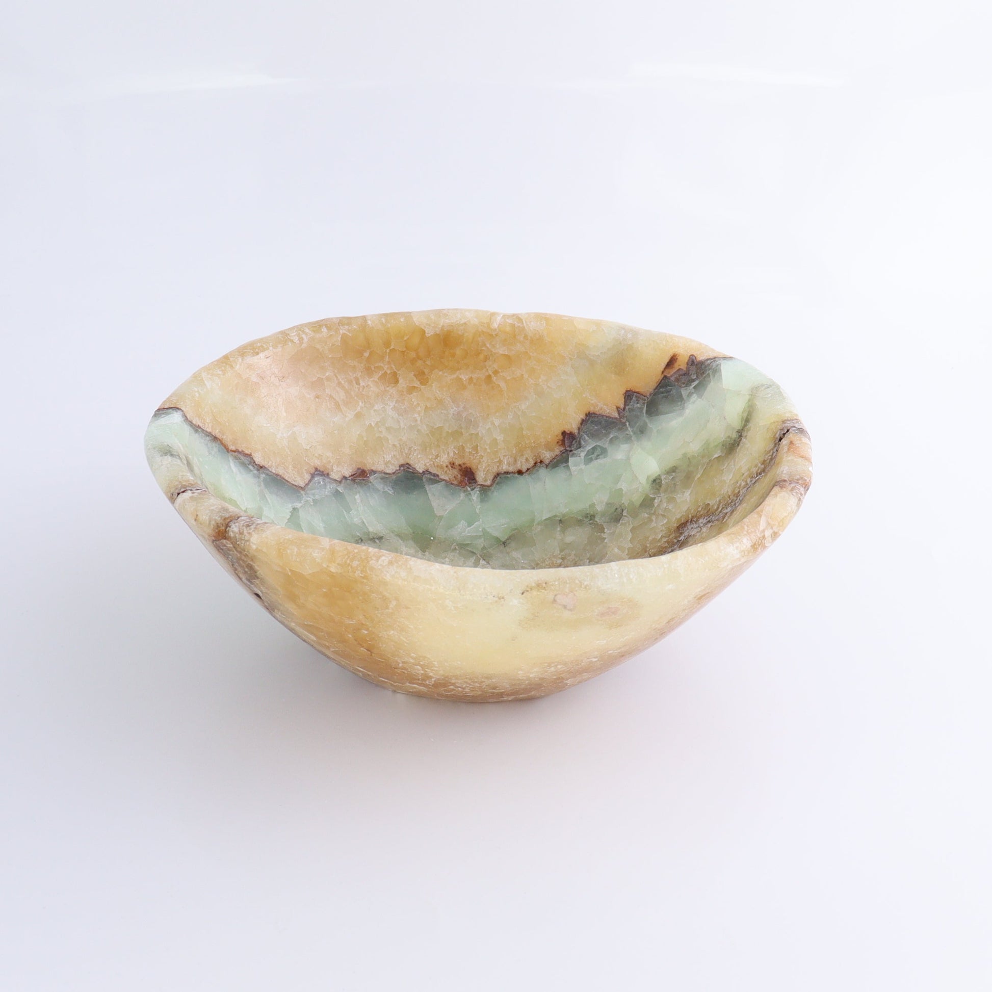Mexican Onyx/Calcite Bowl - Expert Wholesale and Supplier of Wholesale Crystals & Bulk Gemstones, ["Bowls","Calcite","Mexico","onyx"]