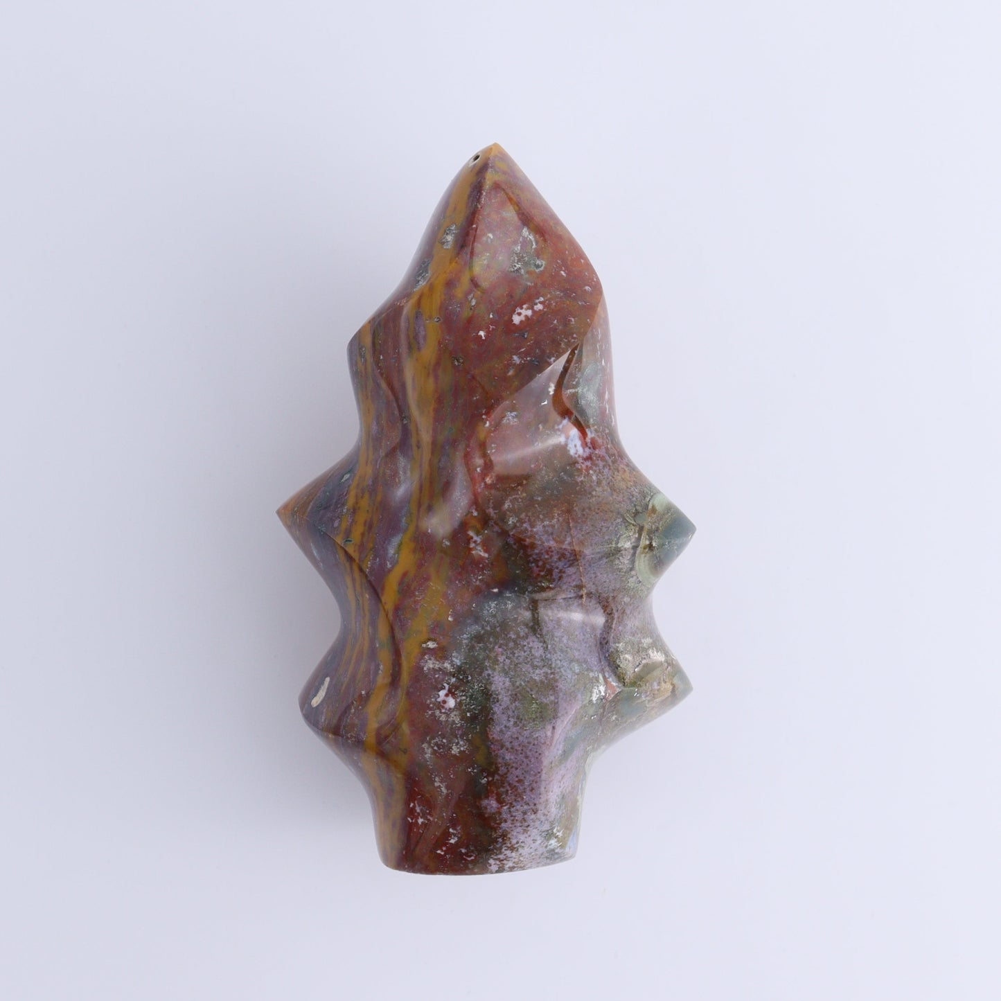 Ocean Jasper Flames Set of 5 - Expert Wholesale and Supplier of Wholesale Crystals & Bulk Gemstones, ["flames","jasper","Madagascar","Ocean Jasper"]