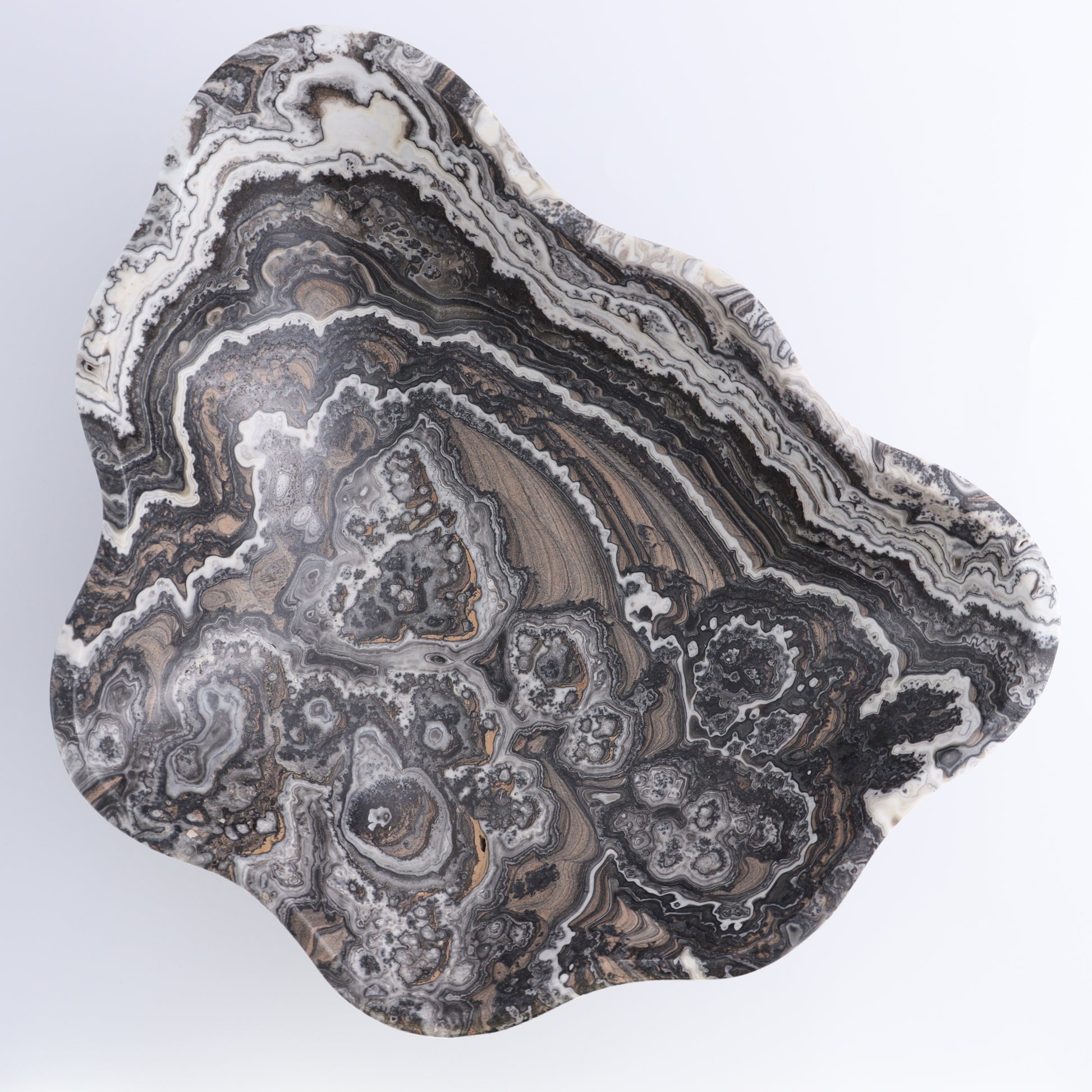 Mexican Onyx/Calcite Bowl - Expert Wholesale and Supplier of Wholesale Crystals & Bulk Gemstones, ["Bowls","Calcite","Mexico","onyx"]