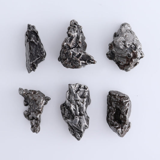 Campos del Cielo Meteorites Set of 6 - Expert Wholesale and Supplier of Wholesale Crystals & Bulk Gemstones, ["Campos del Cielo Meteorites","Meteorite","Rough","Roughs"]