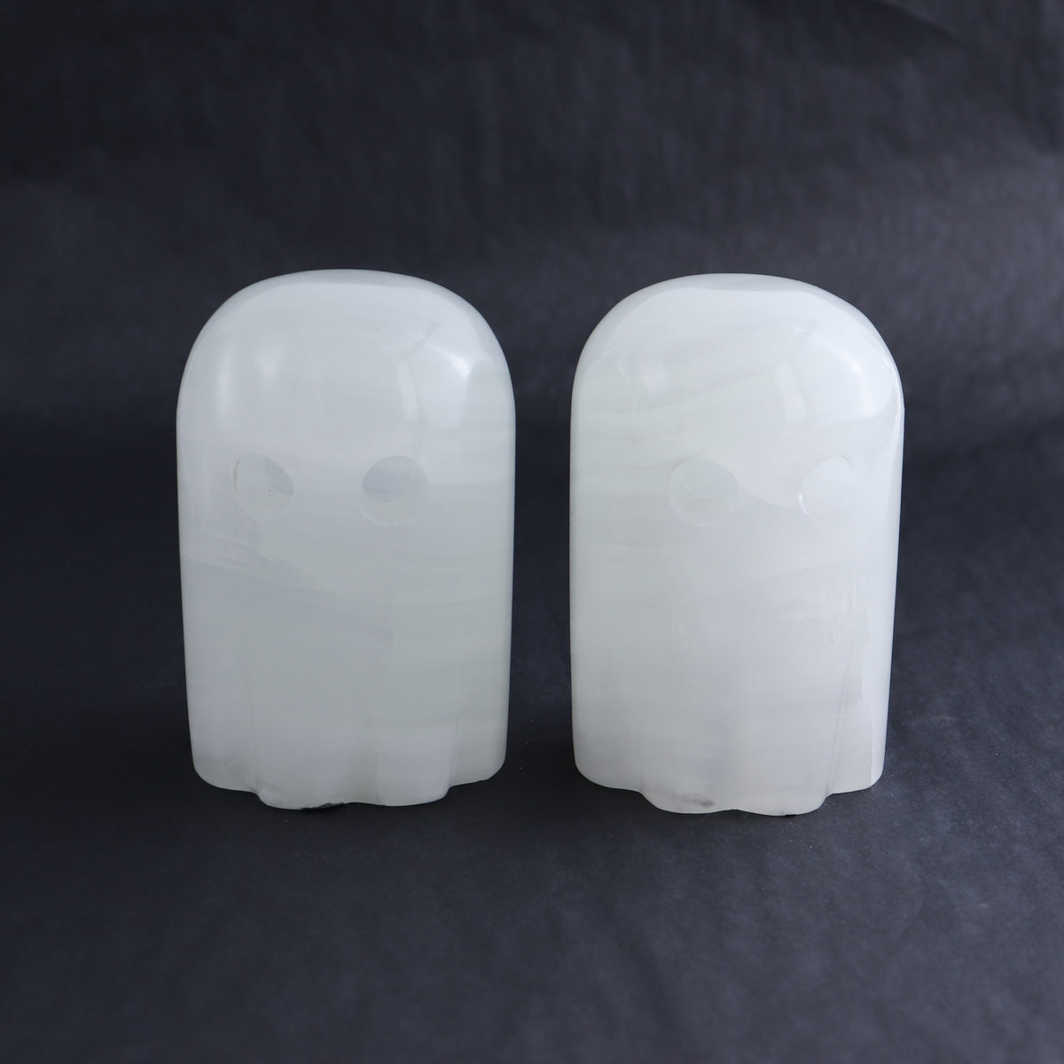 One Ghost White Mexican Onyx/Calcite with Light | Mi Esperanza Minerals | Supplier of Crystals and Onyx