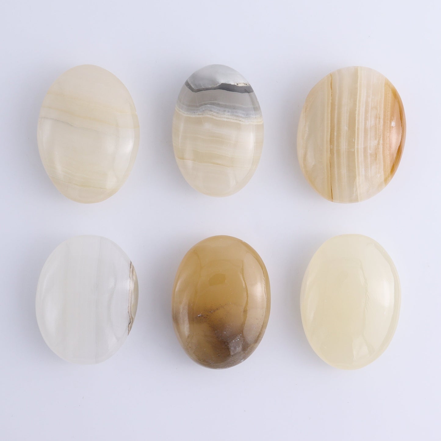 One Onyx Palm Stones 1 kg Set - Expert Wholesale and Supplier of Wholesale Crystals & Bulk Gemstones, ["Mexico","onyx","Palm Stones"]