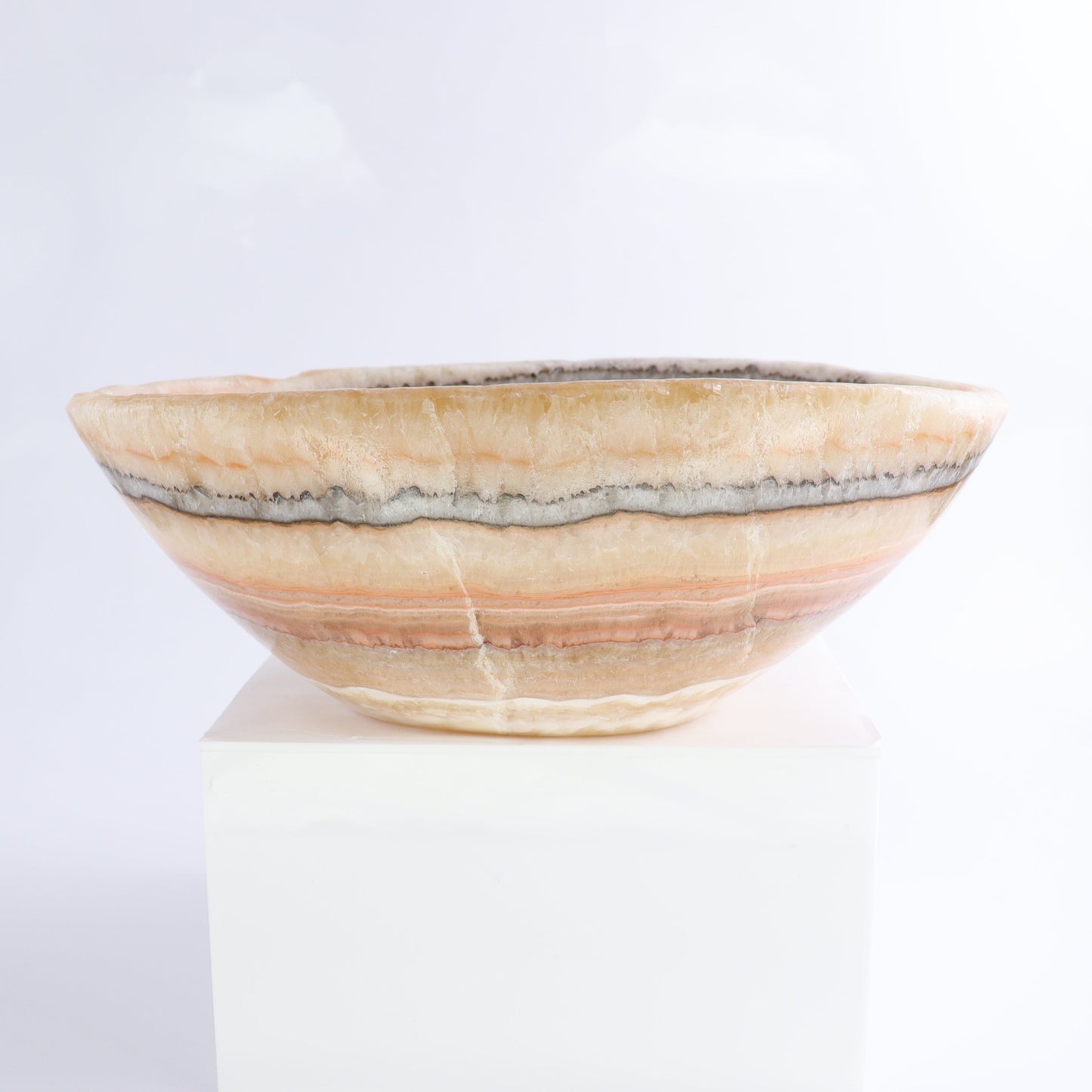 Mexican Onyx/Calcite Bowl - Expert Wholesale and Supplier of Wholesale Crystals & Bulk Gemstones, ["Bowls","Calcite","Mexico","onyx"]