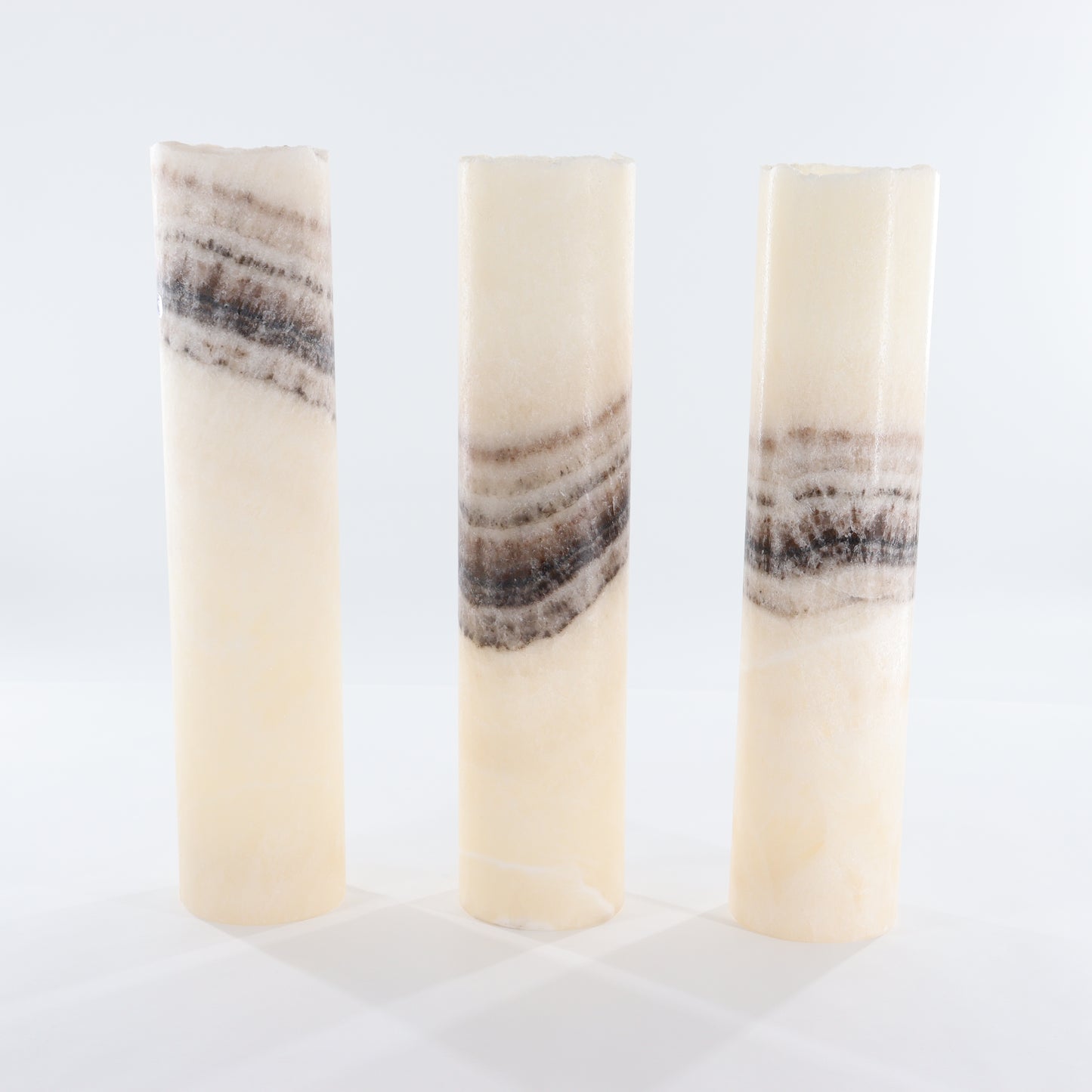 One White with Banding Onyx Lamp Blind - Expert Wholesale and Supplier of Wholesale Crystals & Bulk Gemstones, ["Lamps","Mexico","onyx"]