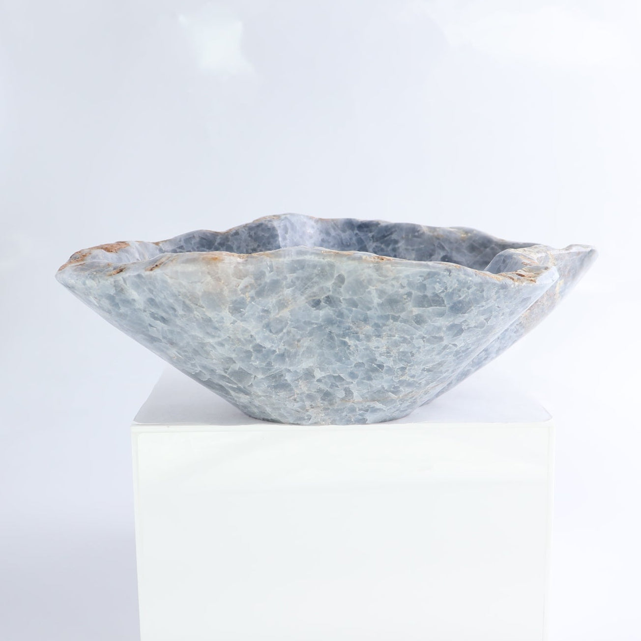 Blue Calcite Bowl