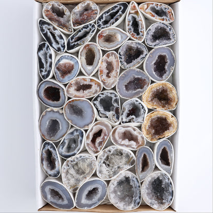 Agate Geodes Flat - Expert Wholesale and Supplier of Wholesale Crystals & Bulk Gemstones, ["Agate","Geodes"]