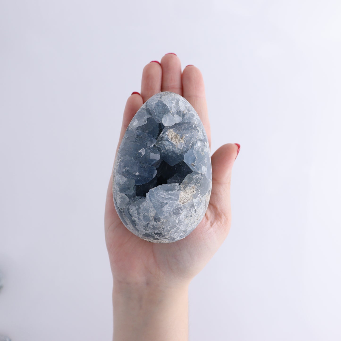 Celestite Eggs Set of 11 - Expert Wholesale and Supplier of Wholesale Crystals & Bulk Gemstones, ["Celestite","Eggs","Madagascar"]