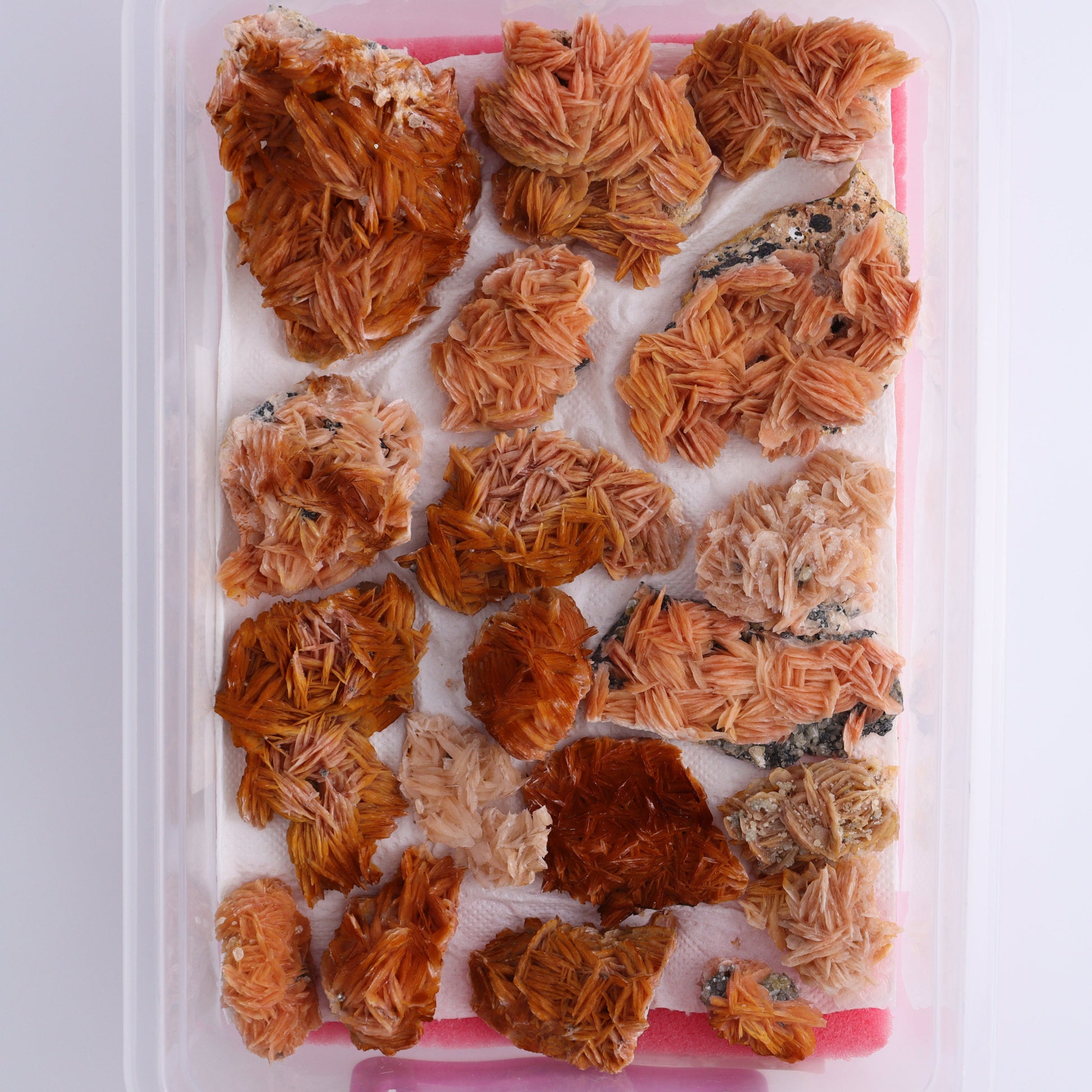 Cerussite Barite from Morocco Flat - Expert Wholesale and Supplier of Wholesale Crystals & Bulk Gemstones, ["Cerussite Barite","Flats","Morocco"]