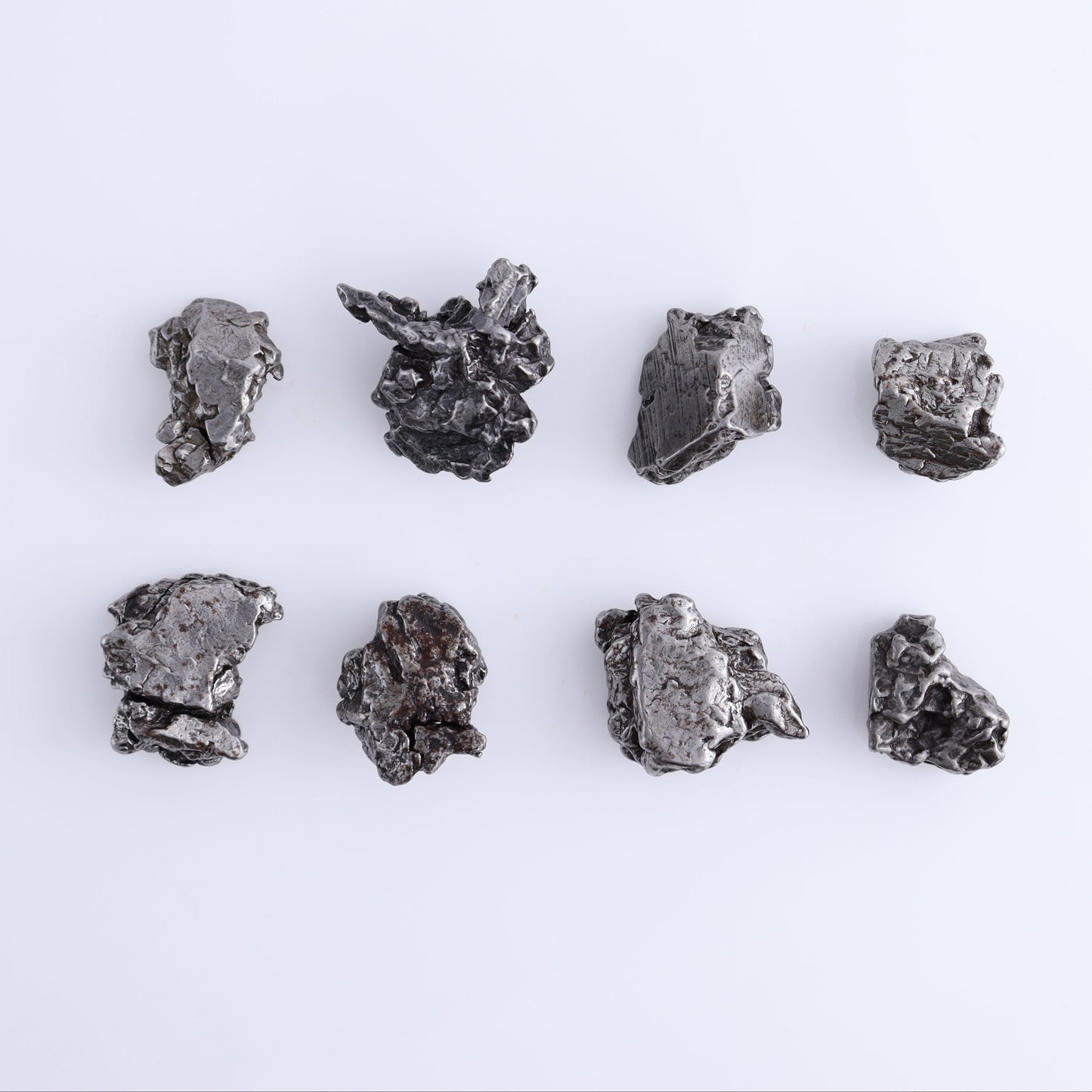 Campos del Cielo Meteorites Set of 8 - Expert Wholesale and Supplier of Wholesale Crystals & Bulk Gemstones, ["Meteorite","Rough","Roughs"]