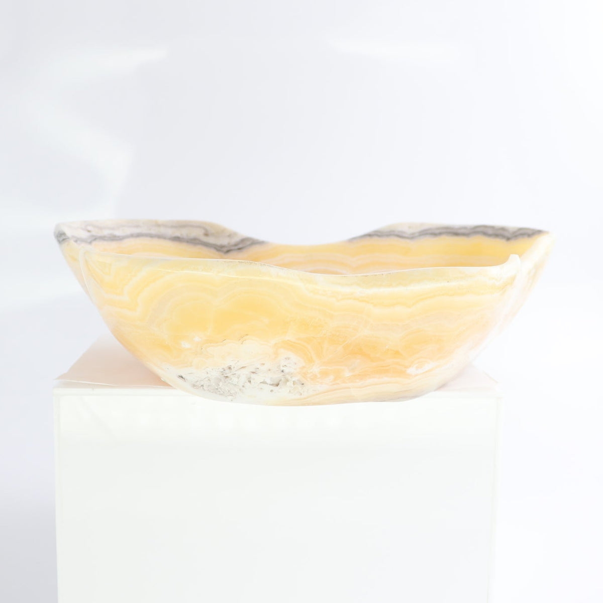 Mexican Onyx/Calcite Bowl 10"
