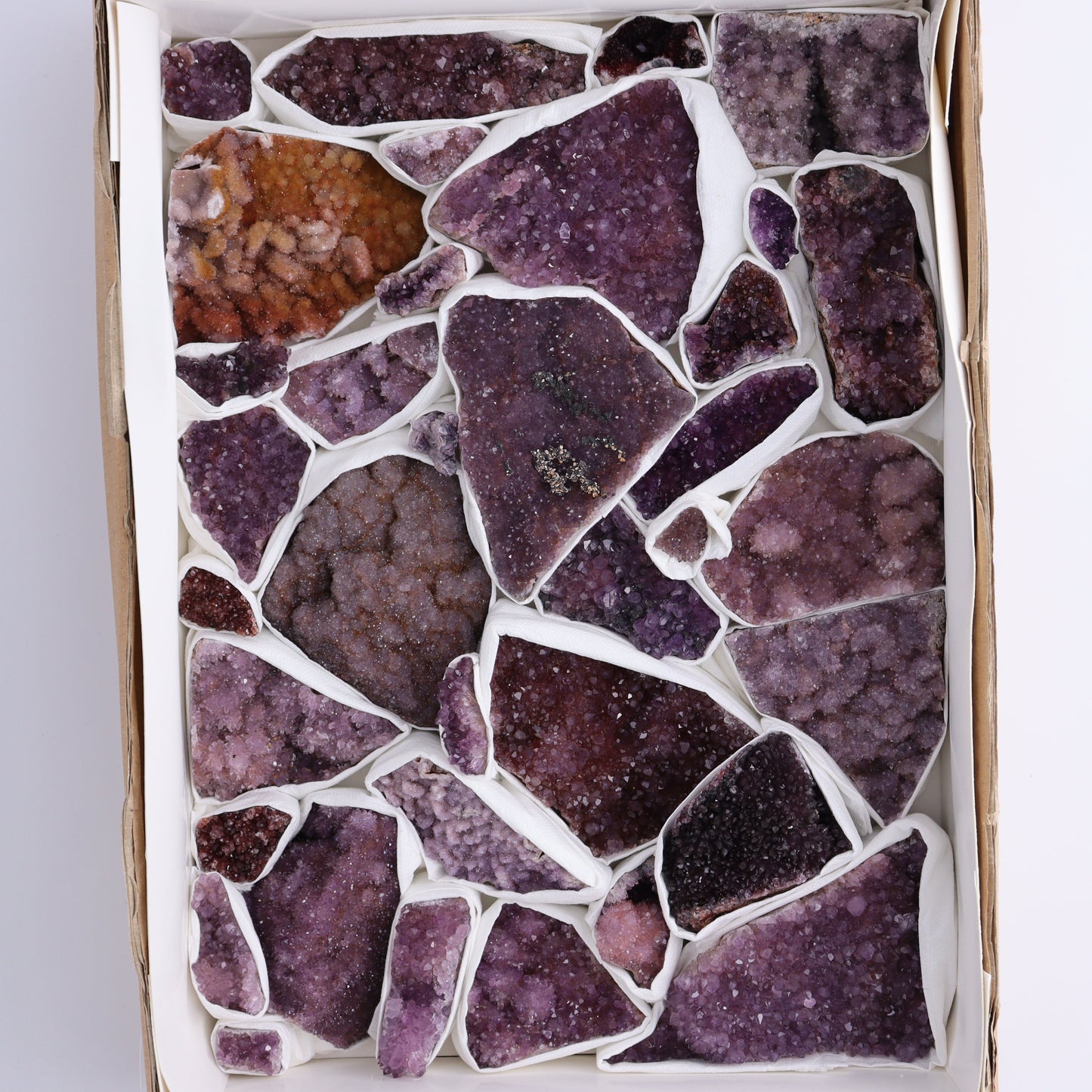 Alacam Amethyst Flat - Expert Wholesale and Supplier of Wholesale Crystals & Bulk Gemstones, ["Amethyst","Clusters","Flats"]