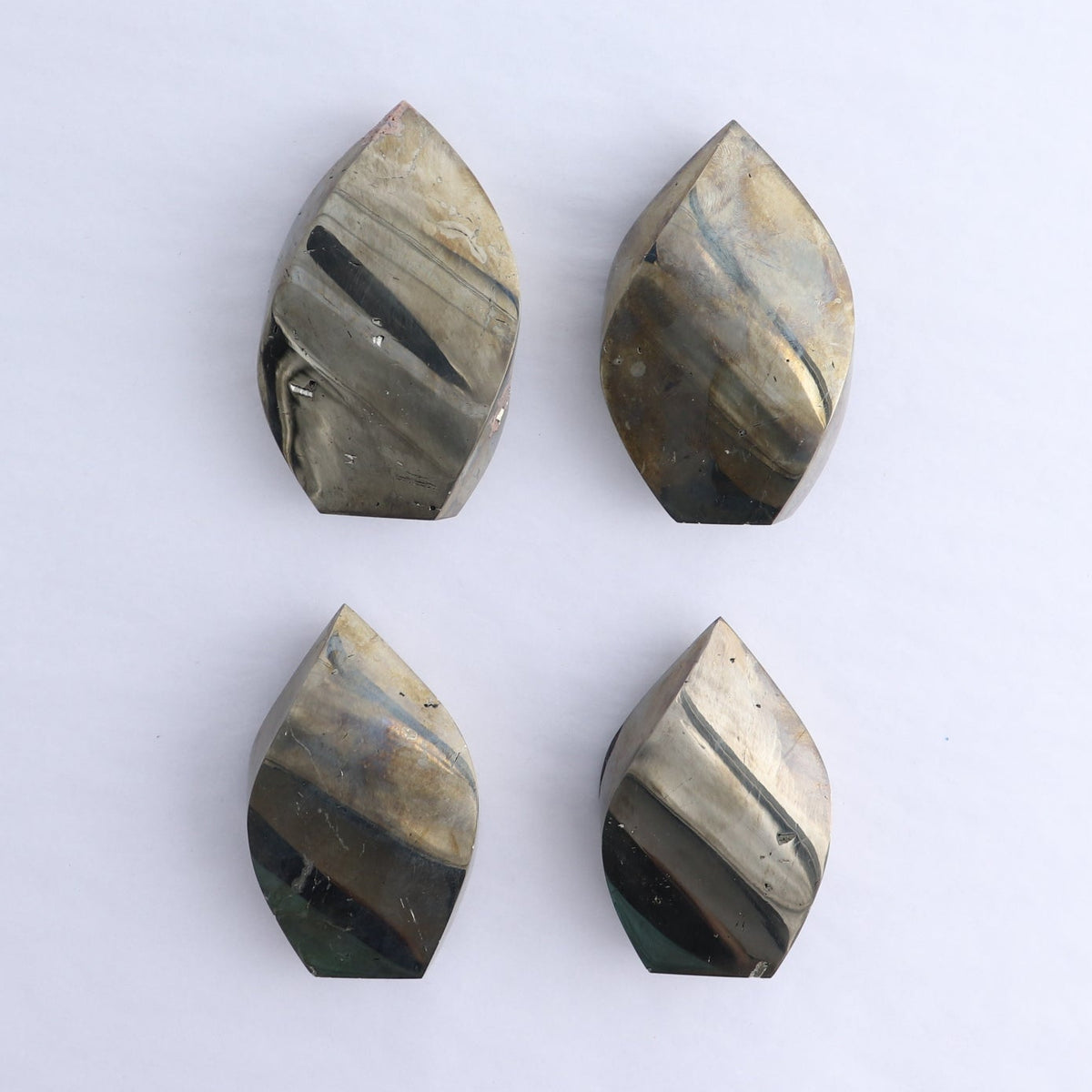 Pyrite Freeforms Set of 4