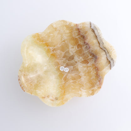 One Bowl Mexican Onyx/Calcite Honey - Expert Wholesale and Supplier of Wholesale Crystals & Bulk Gemstones, ["bowl","Calcite","Catalog Onyx","Decorative Dish","Mexico","onyx"]