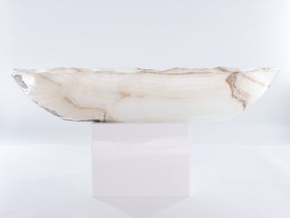 Onyx Canoe Bowl - Expert Wholesale and Supplier of Wholesale Crystals & Bulk Gemstones, ["Bowls","canoe","Mexico","onyx"]