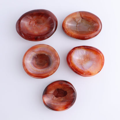Carnelian Bowls Set of 5 - Expert Wholesale and Supplier of Wholesale Crystals & Bulk Gemstones, ["Bowls","carnelian","Madagascar"]
