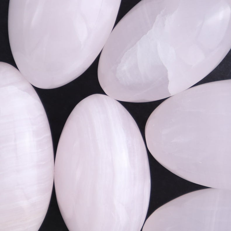 Mangano Calcite Lingams 500 grams Set