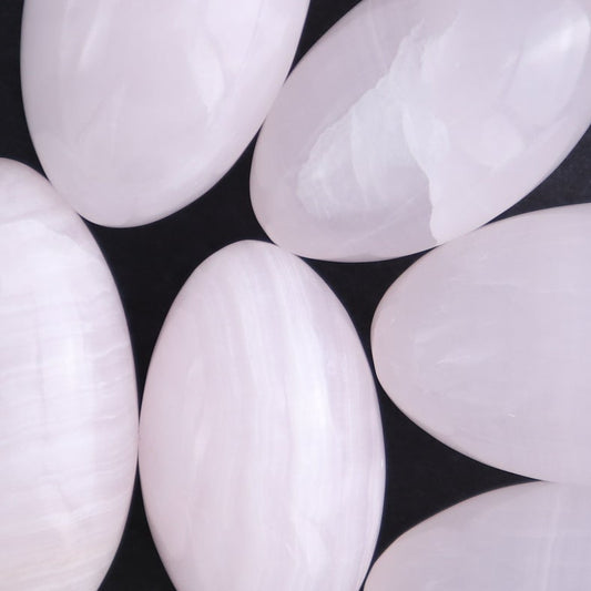 Mangano Calcite Lingams 500 grams Set