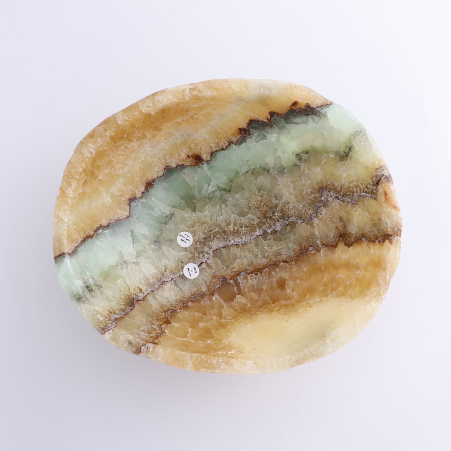 Mexican Onyx/Calcite Bowl - Expert Wholesale and Supplier of Wholesale Crystals & Bulk Gemstones, ["Bowls","Calcite","Mexico","onyx"]