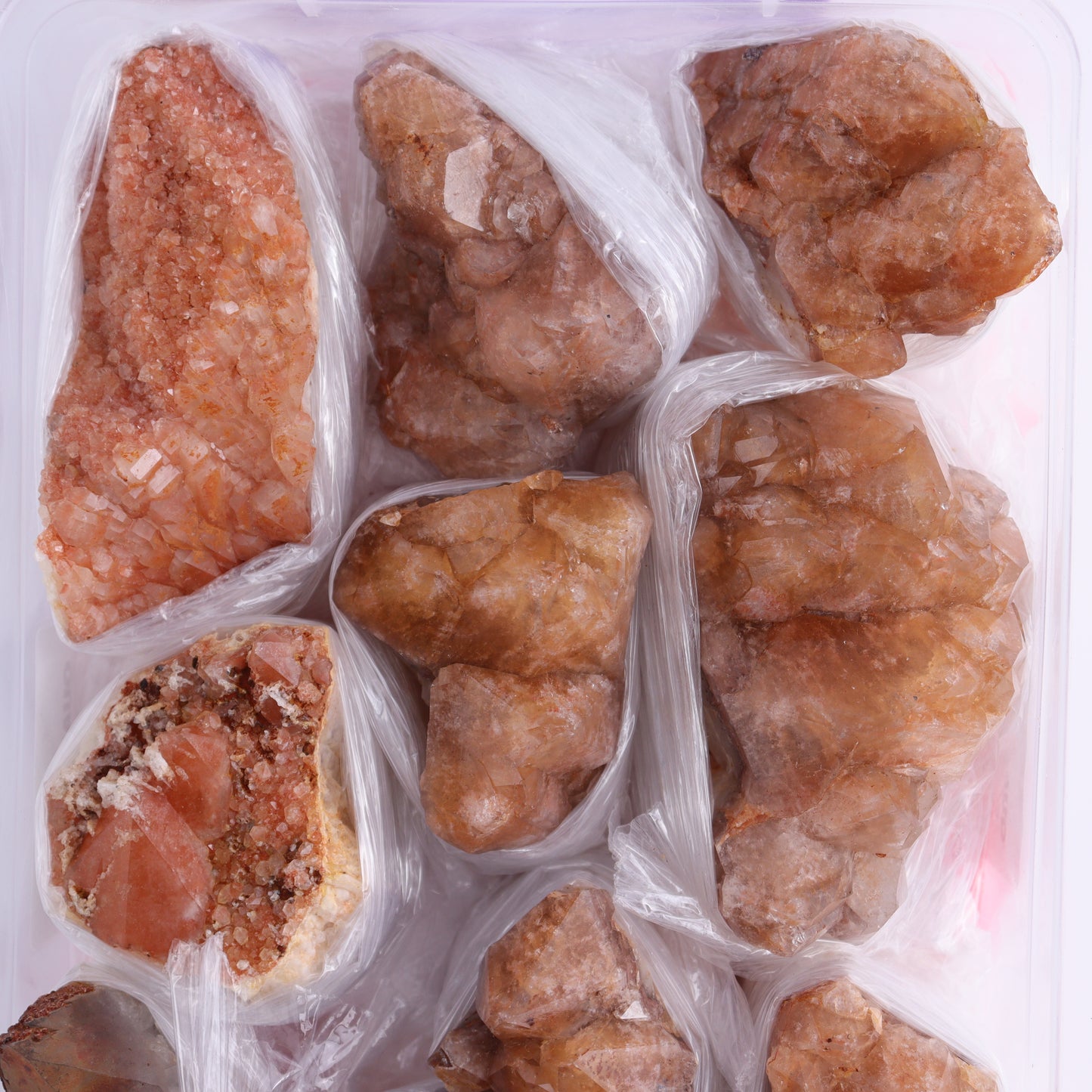 Quartz Hematite Inclusions Flat from Morocco - Expert Wholesale and Supplier of Wholesale Crystals & Bulk Gemstones, ["Flats","Hematite","Morocco","Quartz","Quartz Hematite"]