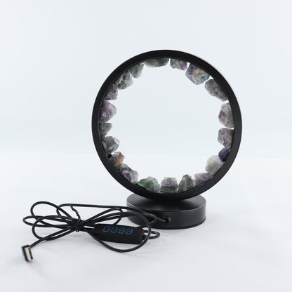One Fluorite Round Lamp