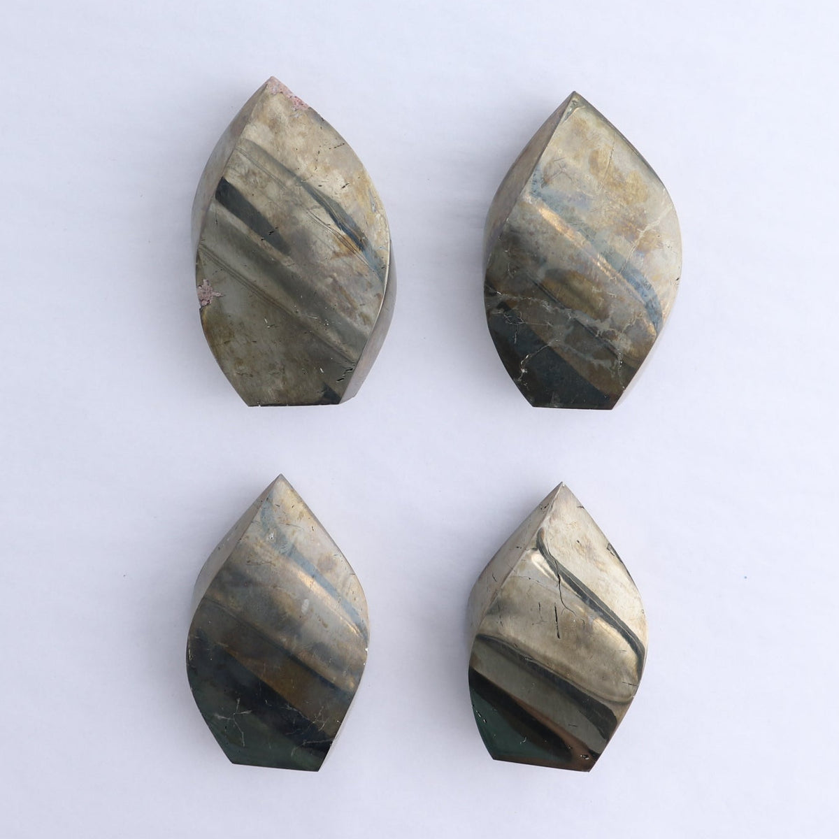Pyrite Freeforms Set of 4