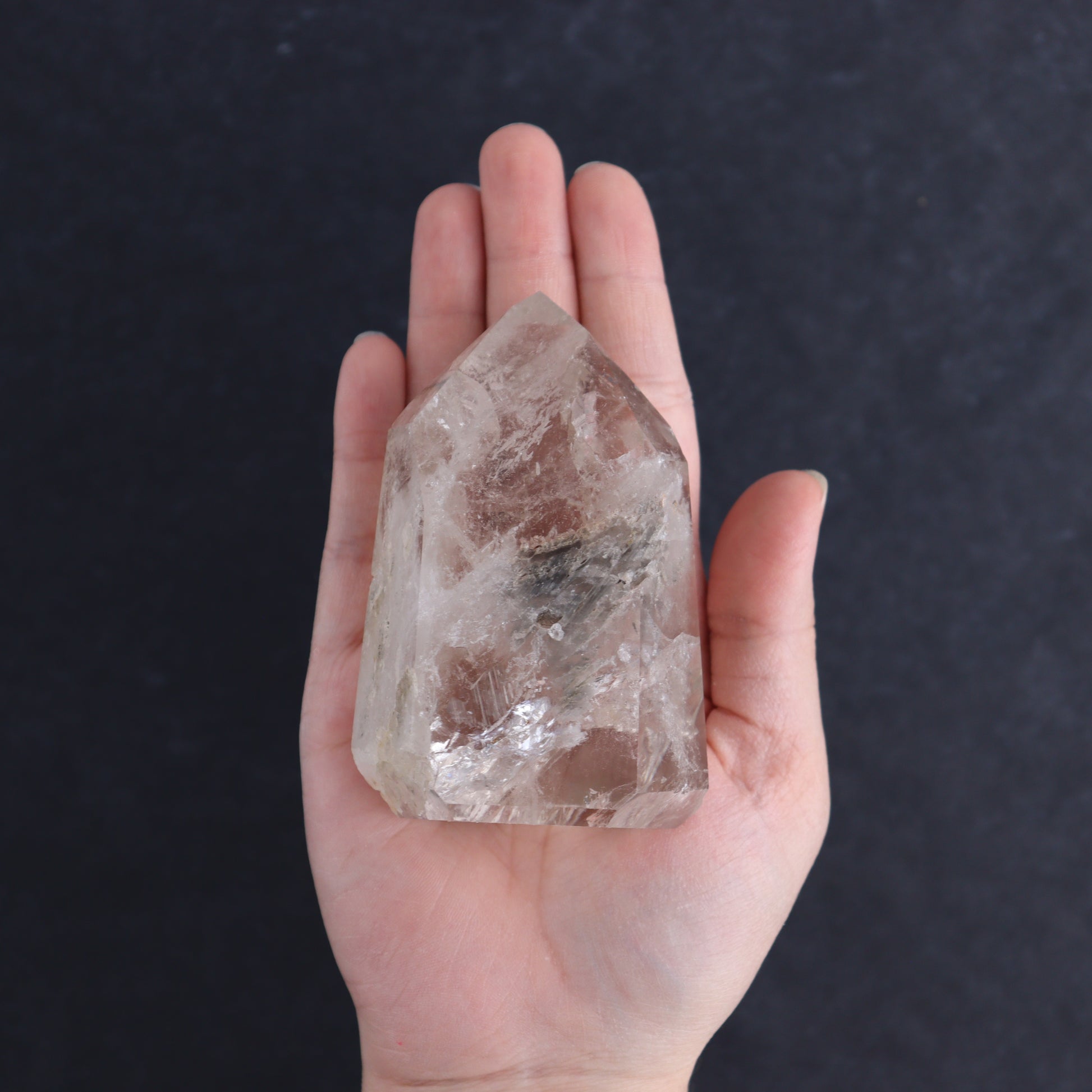 Garden Quartz Towers Set of 5 - Expert Wholesale and Supplier of Wholesale Crystals & Bulk Gemstones, ["Brazil","Garden Quartz","Quartz","Towers"]