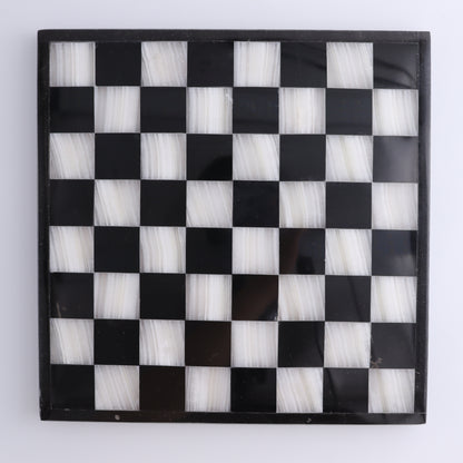 Medium Onyx and Marble Chess Set (Black and White) - Expert Wholesale and Supplier of Wholesale Crystals & Bulk Gemstones, ["Black Marble","Catalog Onyx","Marble","onyx"]