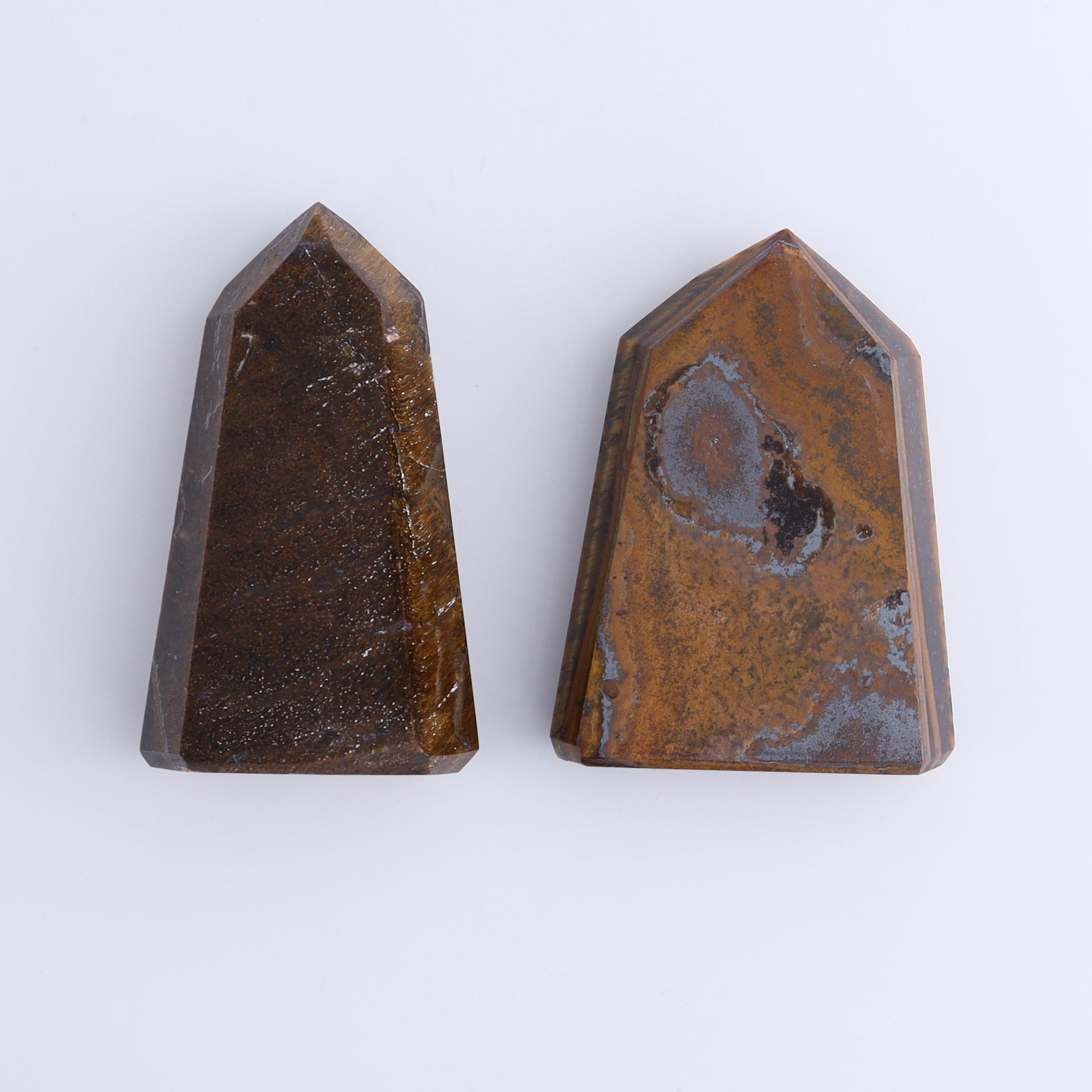 Tiger Eye Towers Set of 6 - Expert Wholesale and Supplier of Wholesale Crystals & Bulk Gemstones, ["Brazil","close_70","Tiger Eye","Towers"]