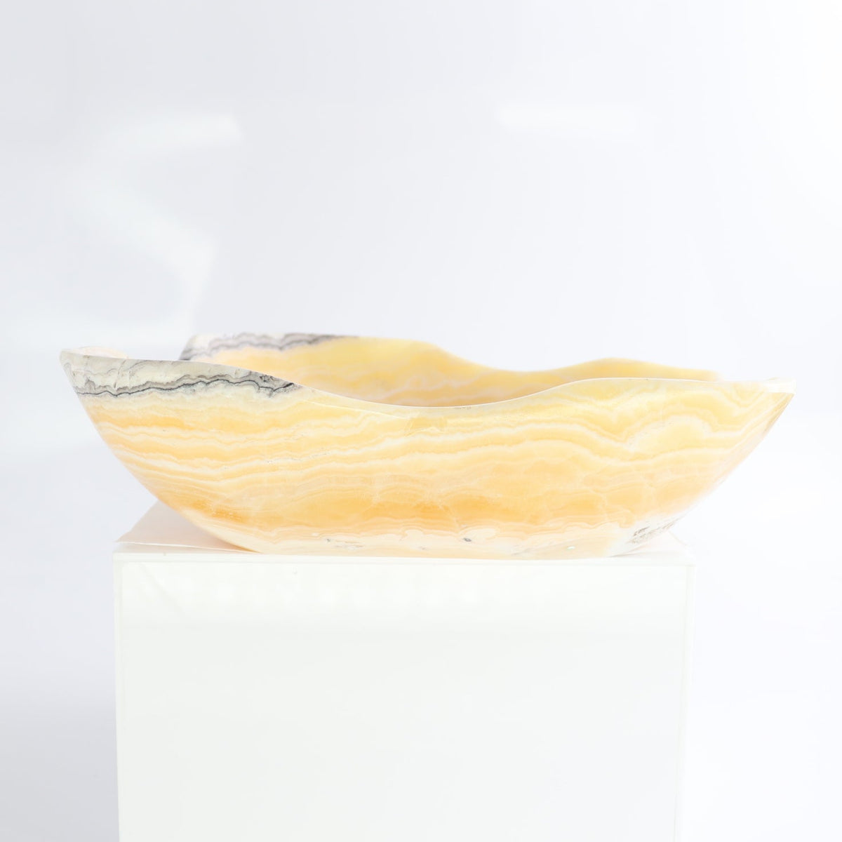 Mexican Onyx/Calcite Bowl 10"