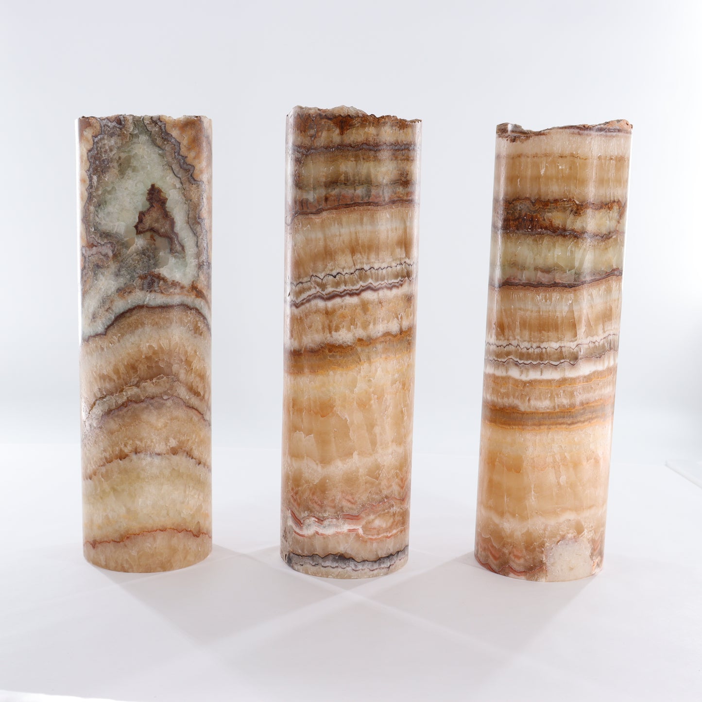 One Wide Green & Honey Onyx Lamp Blind - Expert Wholesale and Supplier of Wholesale Crystals & Bulk Gemstones, ["Lamps","Mexico","onyx"]