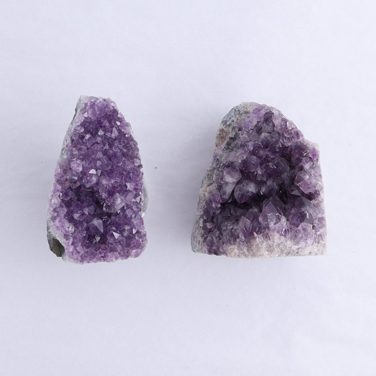 Uruguay Amethyst Cut Base Set of 8 - Expert Wholesale and Supplier of Wholesale Crystals & Bulk Gemstones, ["Amethyst","Cut Base","Uruguay"]