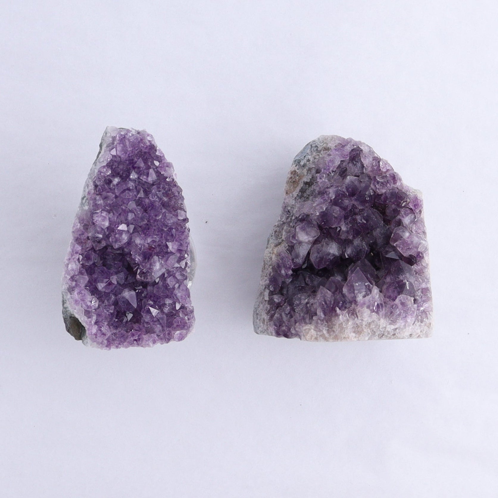 Uruguay Amethyst Cut Base Set of 8 - Expert Wholesale and Supplier of Wholesale Crystals & Bulk Gemstones, ["Amethyst","Cut Base","Uruguay"]
