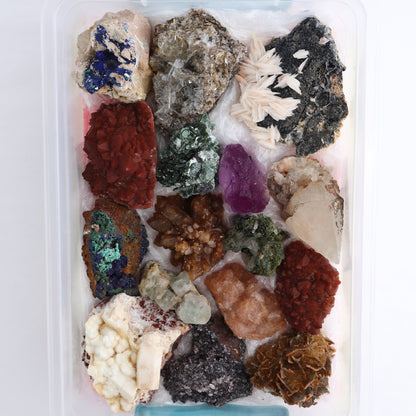 Mixed Minerals Flat from Morocco