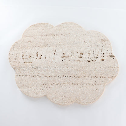 One Travertine Slab