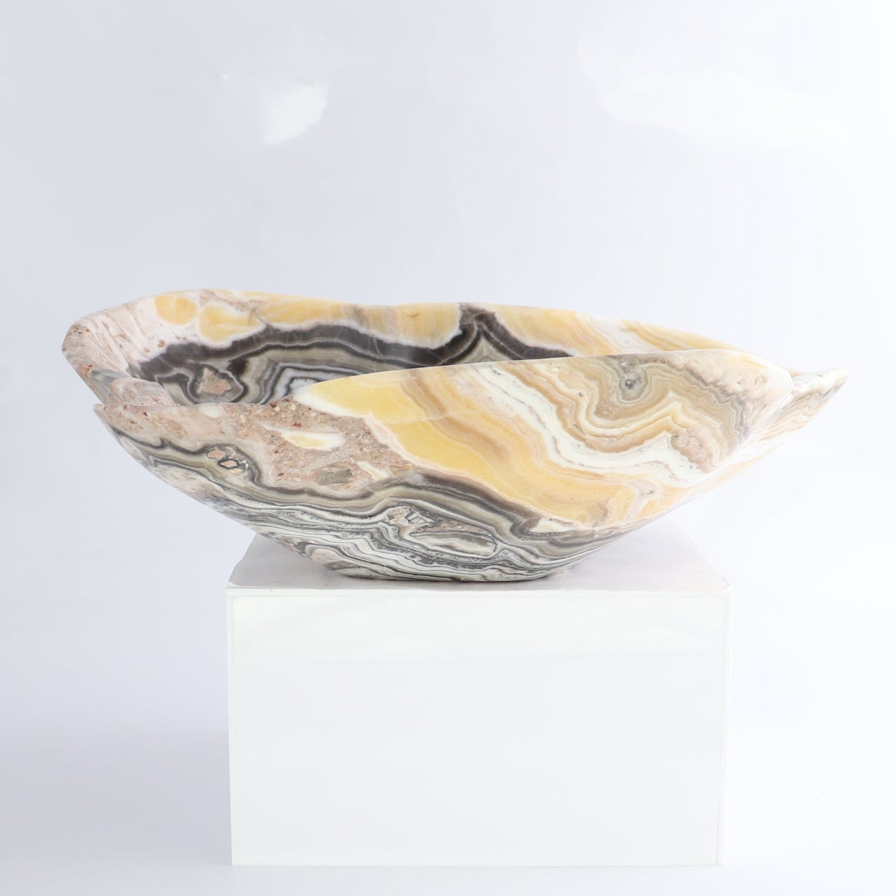 Mexican Onyx/Calcite Bowl