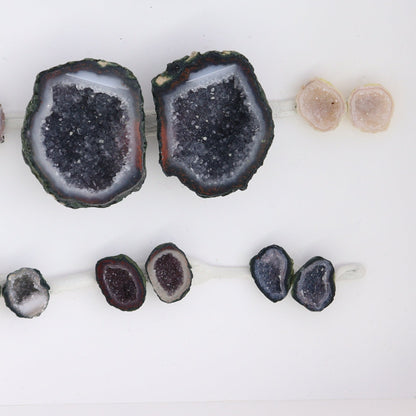 Tabasco Geodes 10 Pairs - Expert Wholesale and Supplier of Wholesale Crystals & Bulk Gemstones, ["Geodes","Tabasco Geode"]