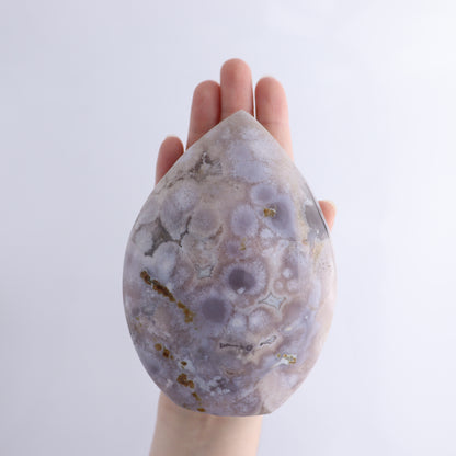 Flower Agate Freeform Set of 6 - Expert Wholesale and Supplier of Wholesale Crystals & Bulk Gemstones, ["Flower Agate","Freeforms","Madagascar"]