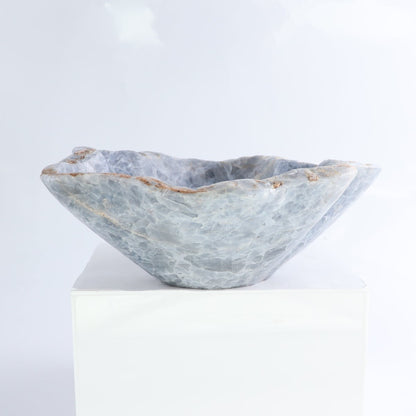 Blue Calcite Bowl