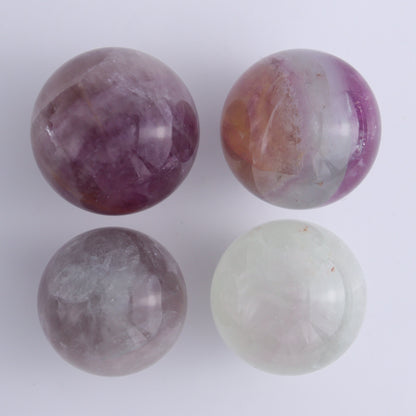 Fluorite Spheres Set of 12 - Expert Wholesale and Supplier of Wholesale Crystals & Bulk Gemstones, ["Fluorite","Mexico","Spheres"]