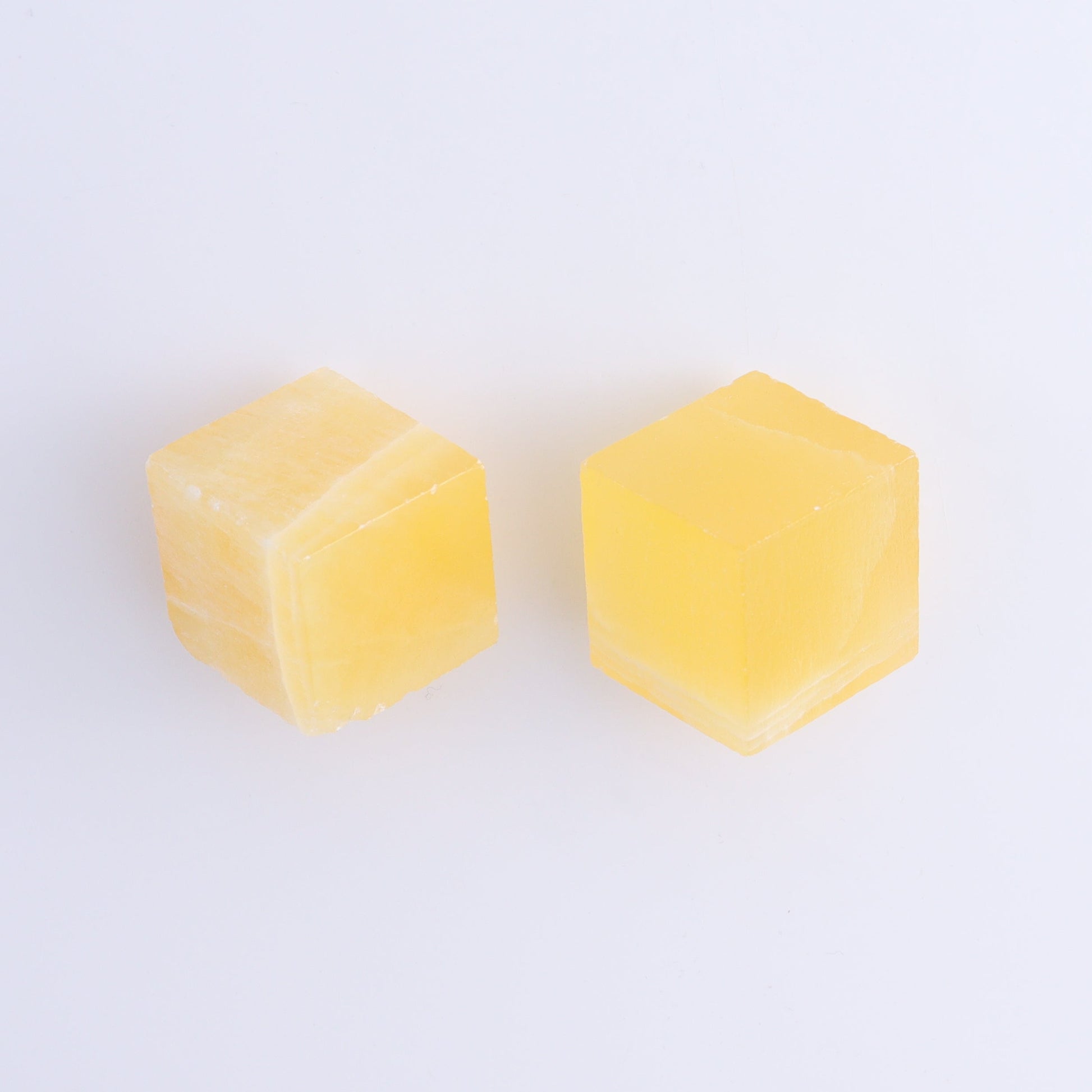 Honeycomb Calcite Standing Cubes Set of 7 - Expert Wholesale and Supplier of Wholesale Crystals & Bulk Gemstones, ["Calcite","close_50","Flats","Freeforms","Honey Calcite","Utah"]