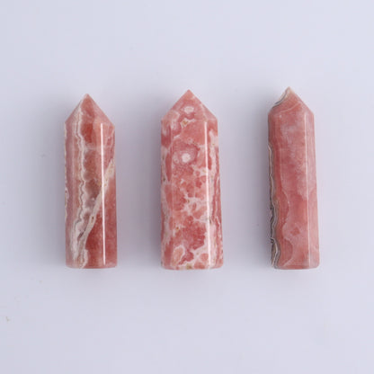 Rhodochrosite Towers Set of 5 - Expert Wholesale and Supplier of Wholesale Crystals & Bulk Gemstones, ["Argentina","Rhodochrosite","Towers"]