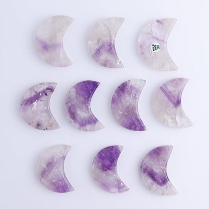 One Amethyst Flat Moon from Brazil - Expert Wholesale and Supplier of Wholesale Crystals & Bulk Gemstones, ["Amethyst","Brazil","moons"]