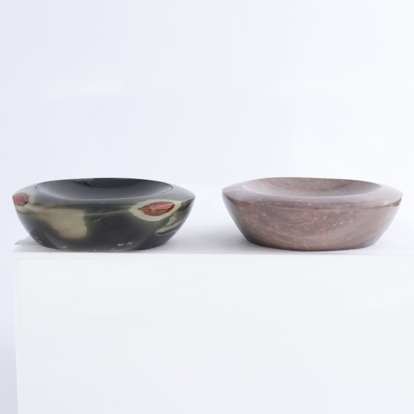 Polychrome Jasper Little Bowls Set of 14 - Expert Wholesale and Supplier of Wholesale Crystals & Bulk Gemstones, ["Bowls","jasper","Madagascar","Polychrome Jasper"]