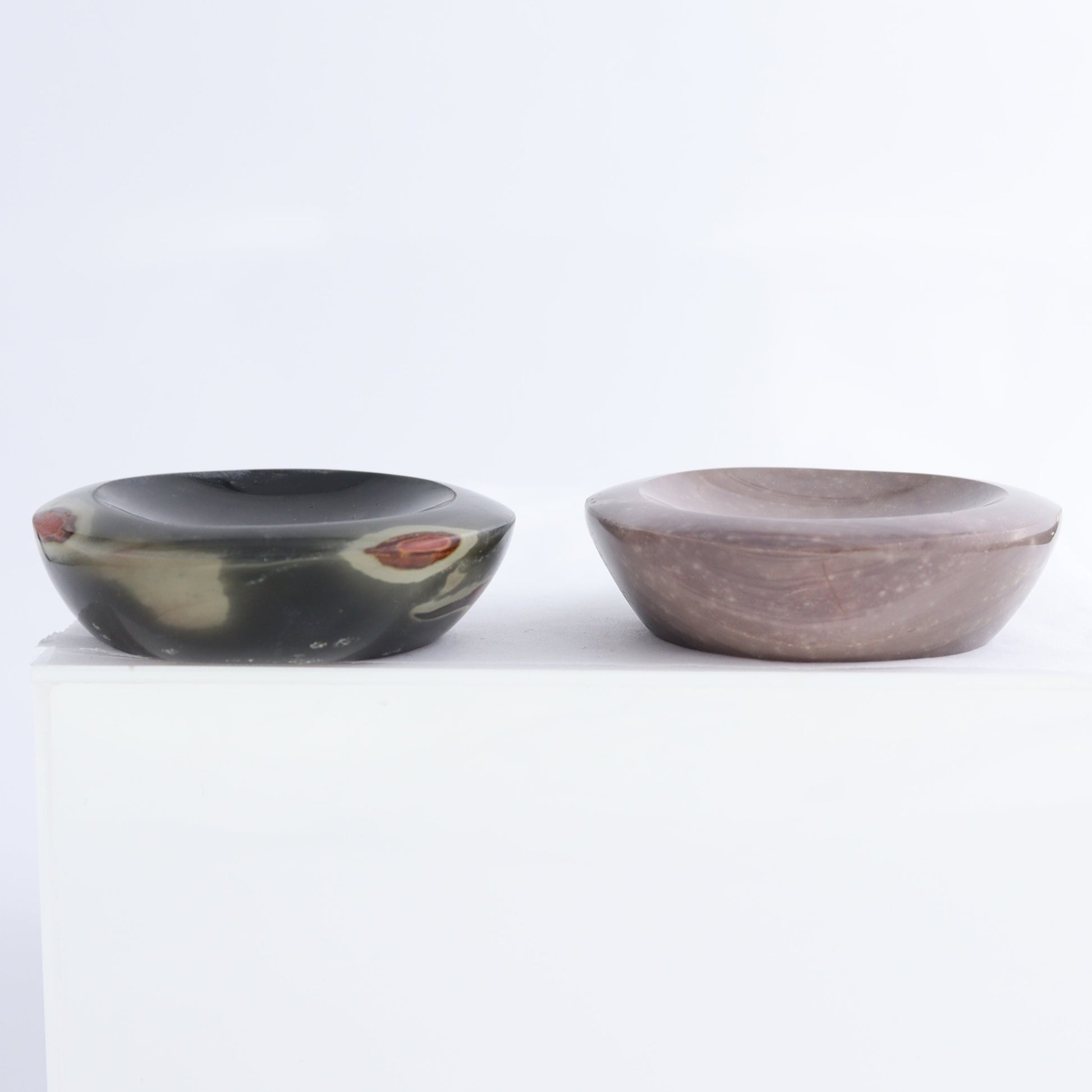 Polychrome Jasper Little Bowls Set of 14 - Expert Wholesale and Supplier of Wholesale Crystals & Bulk Gemstones, ["Bowls","jasper","Madagascar","Polychrome Jasper"]