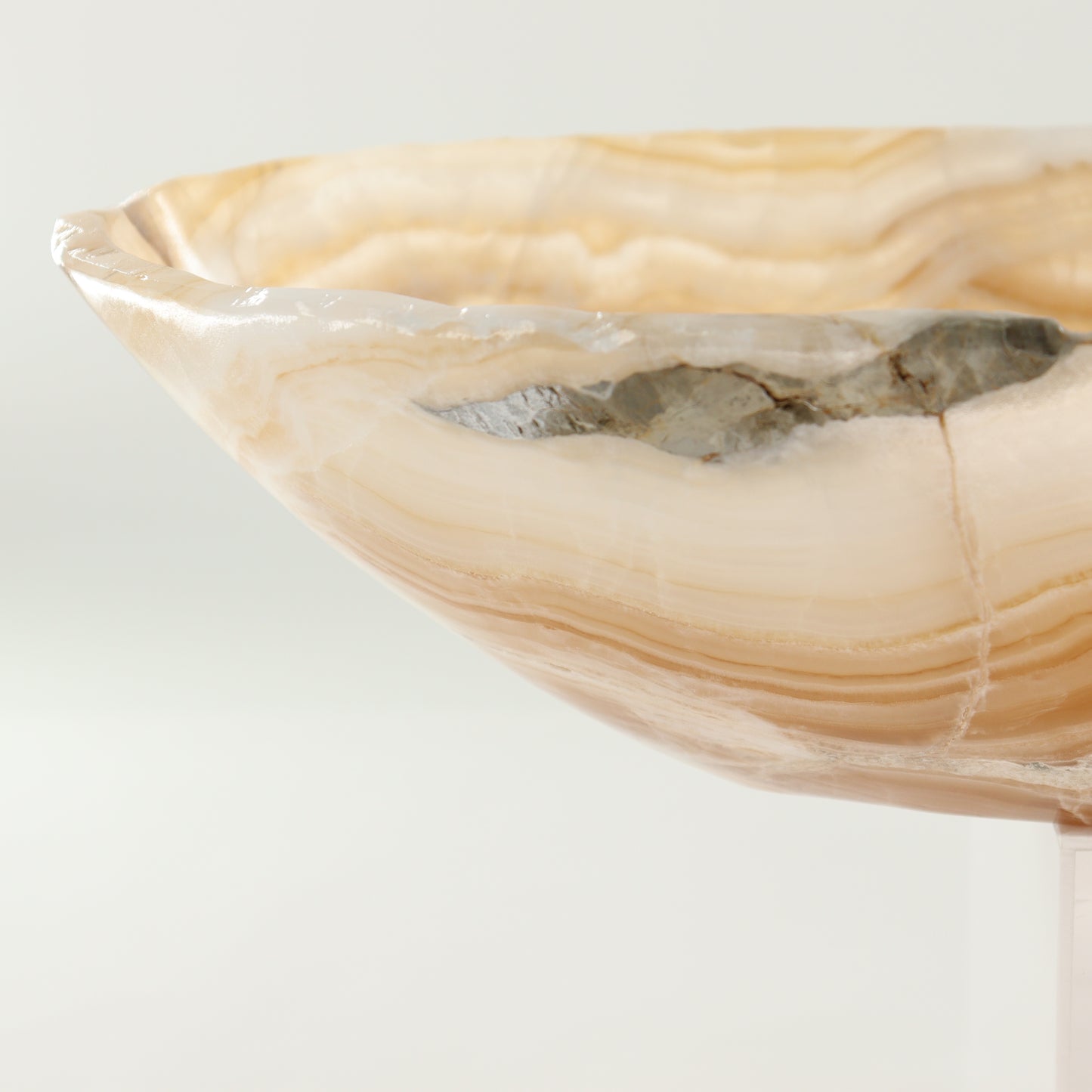 Onyx Canoe Bowl - Expert Wholesale and Supplier of Wholesale Crystals & Bulk Gemstones, ["Bowls","canoe","Mexico","onyx"]