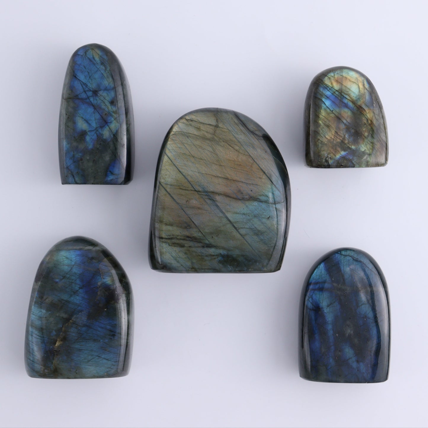 Labradorite Freeform Set of 10 - Expert Wholesale and Supplier of Wholesale Crystals & Bulk Gemstones, ["Freeforms","Labradorite","Madagascar"]