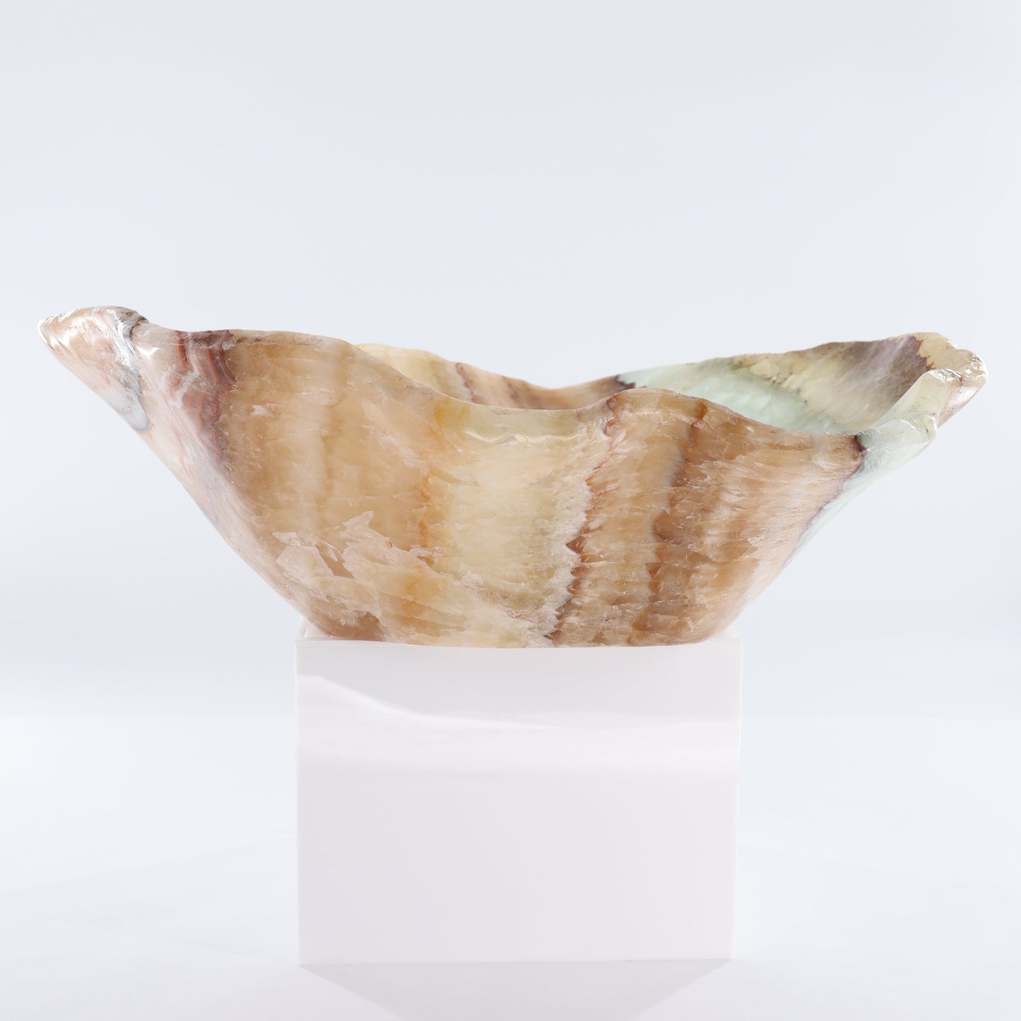 Mexican Onyx/Calcite Bowl - Expert Wholesale and Supplier of Wholesale Crystals & Bulk Gemstones, ["Bowls","Calcite","Mexico","onyx"]
