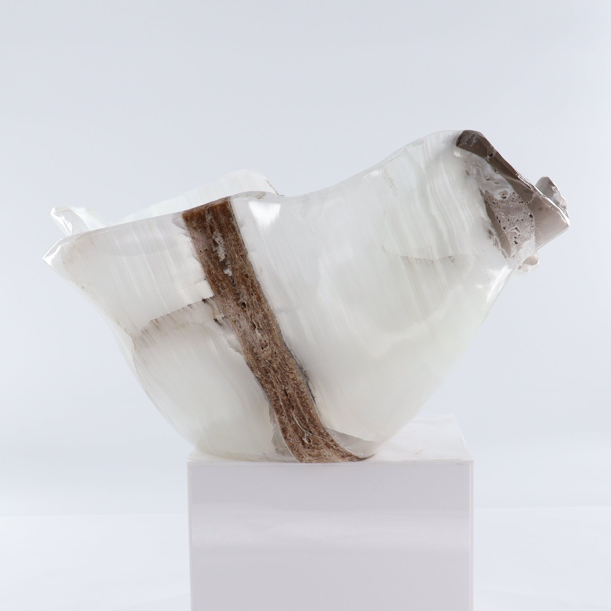Mexican Onyx/Calcite Bowl - Expert Wholesale and Supplier of Wholesale Crystals & Bulk Gemstones, ["Bowls","Calcite","Mexico","onyx"]
